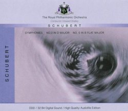 Schubert: Symphonies Nos. 3 & 5 [Germany]