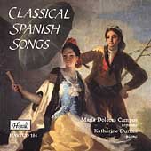 Classical Spanish Songs: Espla / Obradors / Mompou
