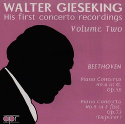 Gieseking: His First Concerto Recordings, Vol. 2