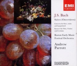 "Bach: Suites; Concerto for Flute, Violin & Harpischord"