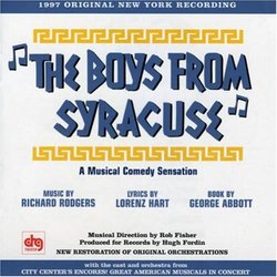 The Boys From Syracuse (1997 Studio Cast)