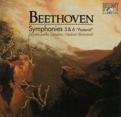 Beethoven: Symphonies 5 & 6 'Pastoral'