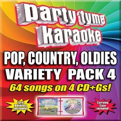 Party Tyme Karaoke - Variety Pack 4 [4 CD][64-Song Party Pack]