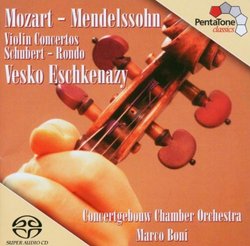 "Mozart, Mendelssohn: Violin Concertos; Schubert: Rondo "