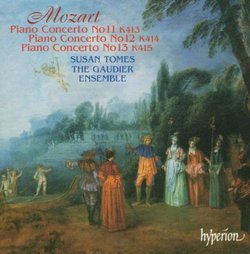 Mozart: Piano Concerto No. 11; Piano Concerto No. 12; Piano Concerto No. 13