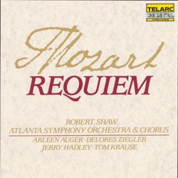 Mozart: Requiem / Auger, Ziegler, Hadley, Krause, Shaw