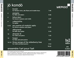 Jo Kondo & Bonjin: Chamber Music