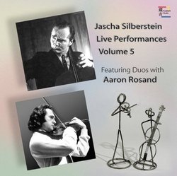 Jascha Silberstein - Live Performances, Volume 5