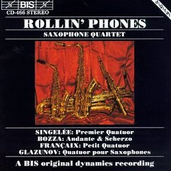 Rollin' Phones: Saxophone Quartet