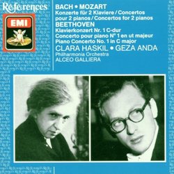 Bach / Mozart: Concertos For 2 Pianos; Clara Haskil / Geza Anda