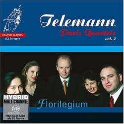 Telemann: Paris Quartets, Vol. 2 [Hybrid SACD]