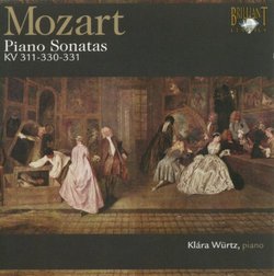 Mozart: Piano Sonatas, KV 311, 330, 331