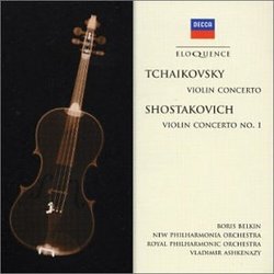 Tchaikovsky: Violin Concerto; Shostakovich: Violin Concerto No. 1