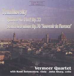 Tchaikovsky:String Quartet 2 in f Major & String Sextet "Souvenir de Florence"