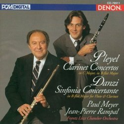 Pleyel: Clarinet Concertos; Danzi: Sinfonia Concertante