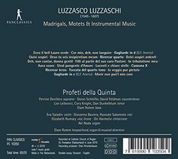 Luzzaschi: Madrigal, Motets & Instrumental Music
