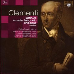 Clementi: Sonatas for Violin, Flute, Cello and Piano (Complete) [Box Set]