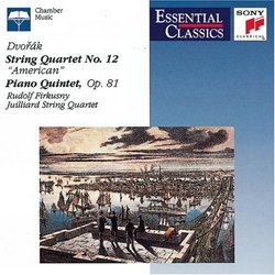 Dvorák: String Quartet No.12/Piano Quintet