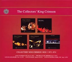 Collectors King Crimson (Box 3) 1972-74