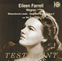 Wagner: Wesendonck-Lieder; Act 3 of Siegfried