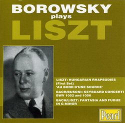 Liszt: Hungarian Rhapsodies/Au Bord D'une Source/Fantasia And Fugue In G Minor/Bach: Concertos