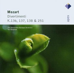 Mozart: Divertimenti K.136-138, K.251