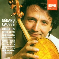 Gérard Caussé - concertos pour alto - Hummel, et al