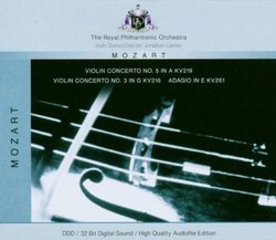 Mozart: Violin Concertos Nos. 3 & 5 [Germany]