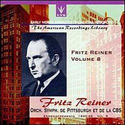 Early North American Recordings - Fritz Reiner Volume 8 - Mozart: Symphony No. 35 KV 385 "Haffner"; Symphony No. 40 KV 550 (recorded 1946) / Ravel: Daphnis et Chloe Suite No. 2 (recorded 1945)