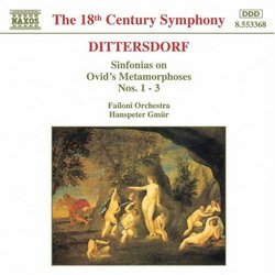 Dittersdorf: Sinfonias on Ovid's Metamorphoses Nos. 1-3