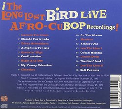 Long Lost Bird Live Afro-Cubop Recordings