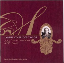 Samuel Coleridge-Taylor: 24 Negro Melodies, Op. 59
