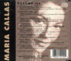 Maria Callas Volume 3