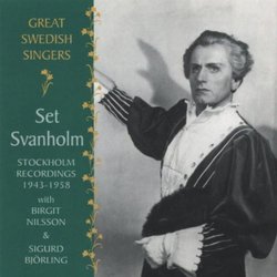 Great Swedish Singers: Set Svanholm (Stockholm Recordings, 1943-1958)