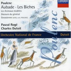 Poulenc - Aubade · Les biches · Les animaux modèles / Pascal Rogé · Charles Dutoit