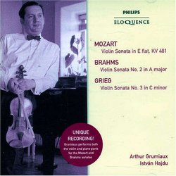 Mozart, Brahms, Grieg: Violin Sonatas