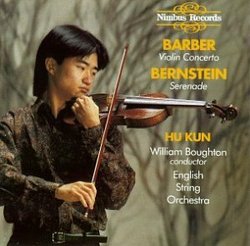 Barber: Violin Concerto; Bernstein: Serenade