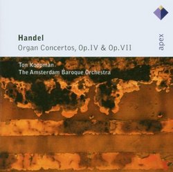 Handel: Organ Concertos Op. 4 & 7 by Ton Koopman [Music CD]