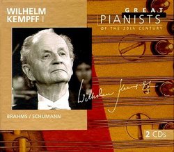 Wilhelm Kempff I (Great Pianists of the 20th Century) Brahms, Schuman