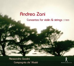 Zani: Violin Concertos