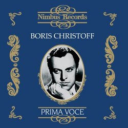Boris Christoff: Prima Voce
