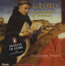 Lassus: Lamentations of Jeremiah