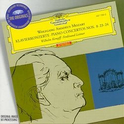 Mozart: Piano Concertos no 8, 23 & 24 / Wilhelm Kempff