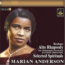 Brahms: Alto Rhapsody; Selected Spirituals