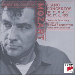 Mozart: Piano Concertos 15 & 17 / Bernstein, Columbia Symphony Orchestra