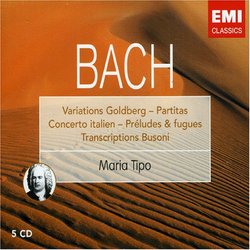 J.S. Bach: Goldberg Variations; Partitas; Italian Concerto; Preludes & Fugues