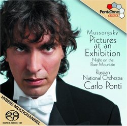 Mussorgsky: Pictures At An Exhibition; Night on Bare Mountain (featuring the Russian National Orchestra & Carlo Ponti)