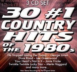 30 #1 Country Hits of the 1980s