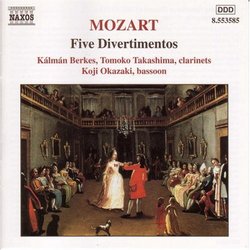 Mozart: Five Divertimentos, K.439b