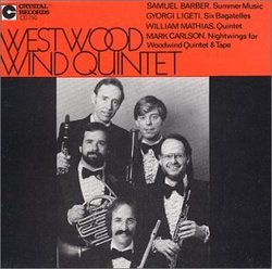 Westwood Wind Quintet Play Ligeti, Barber, Mathias